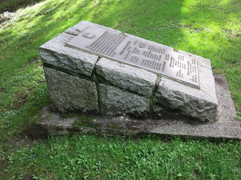 Vancouver Centenary Cairn side view