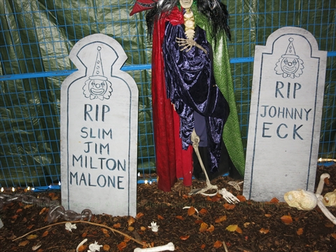 2014 Halloween Ghost Train in Stanley Park, Vancouver, BC, Canada