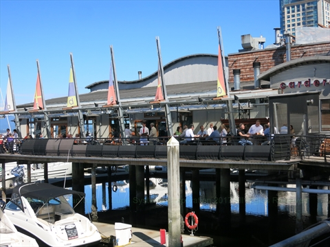Cardero's Restaurant and Marine Pub at Coal Harbour, Vancouver, BC, Canada