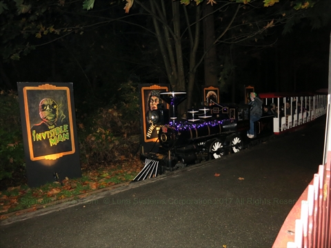 2015 Halloween Ghost Train in Stanley Park, Vancouver, BC, Canada